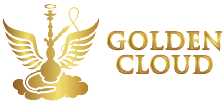 GoldenCloud Hookah logo