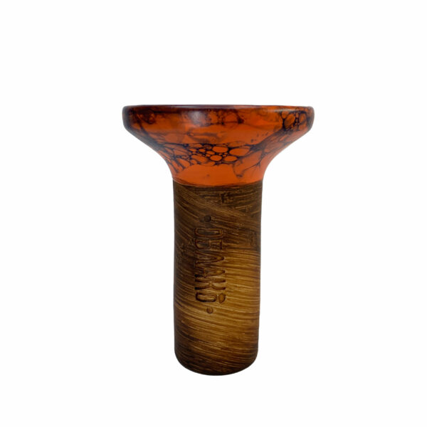 Korunka Oblako Flow Glazed | Orange on Orange Marble