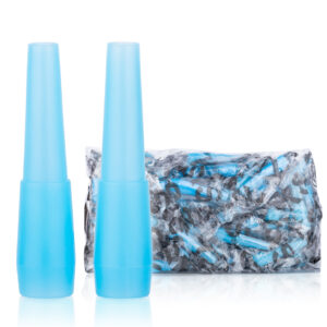 Hygienické náustky klasické pre Vodné fajky 80ks | Modré